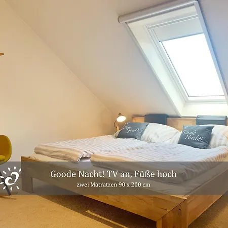 Mit Nordseeblick! De Swolk *